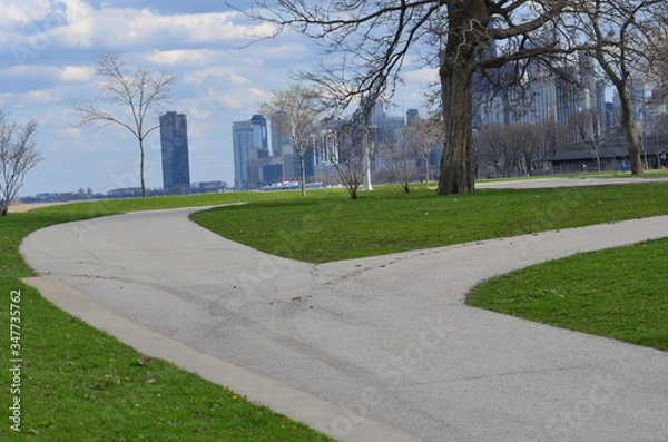 Obraz path in the park