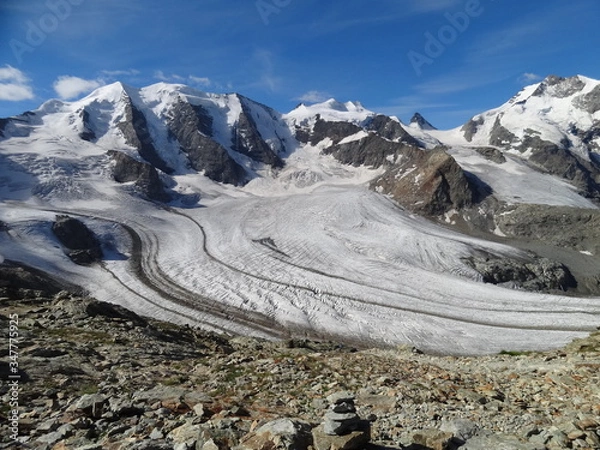 Fototapeta Glacier in Switzerland