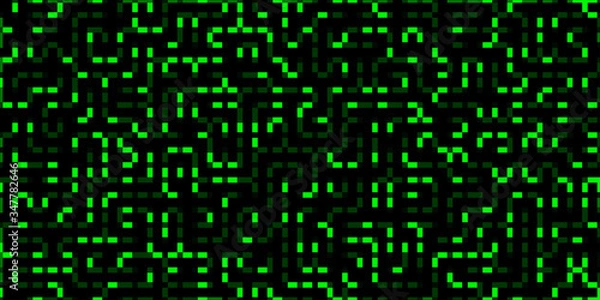 Obraz Maze Seamless pattern. Abstract labyrinth design texture for print. Vector illustration