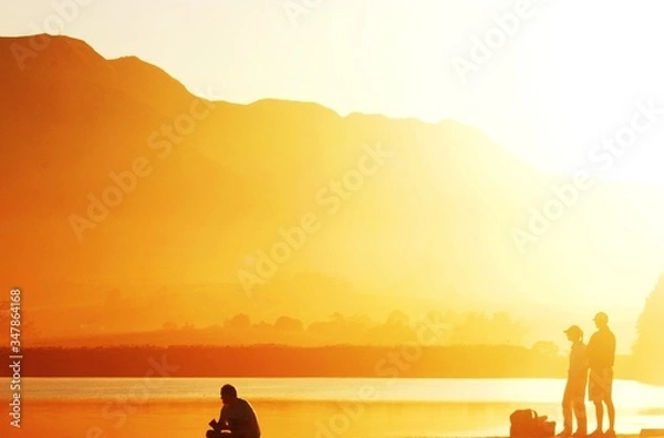 Fototapeta Tagesanbruch