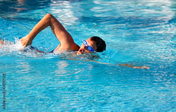 Obraz kraulschwimmen