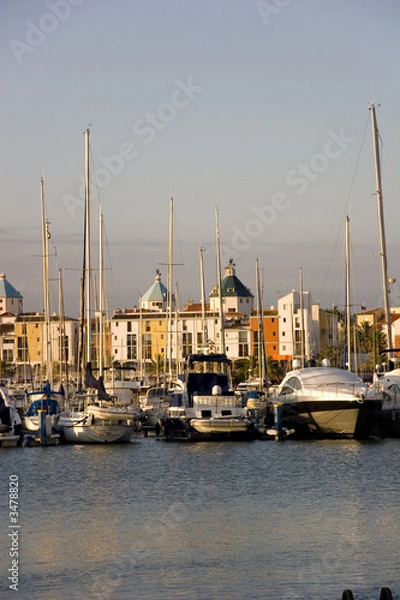 Fototapeta the marina vilamoura, portugal the algarve