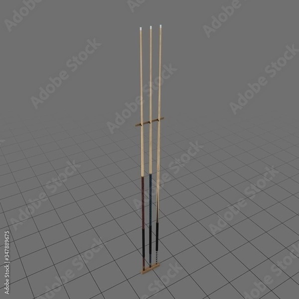 Fototapeta Pool cues