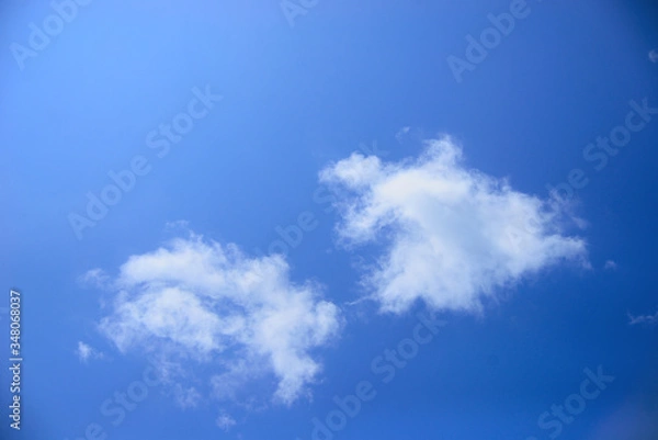 Fototapeta Blue sky and cloud for background