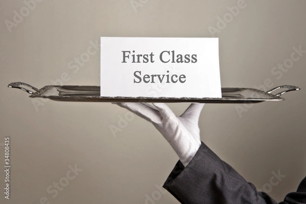 Obraz First-Class Service