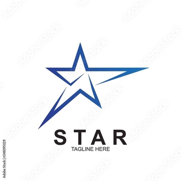 Obraz Premium star logo design