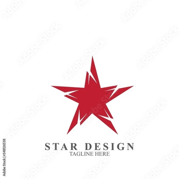 Obraz Premium star logo design