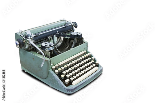 Obraz Old type device with clipping path