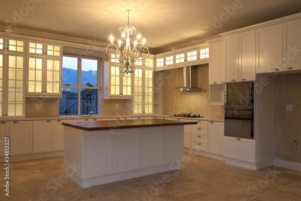 Obraz Interior - kitchen