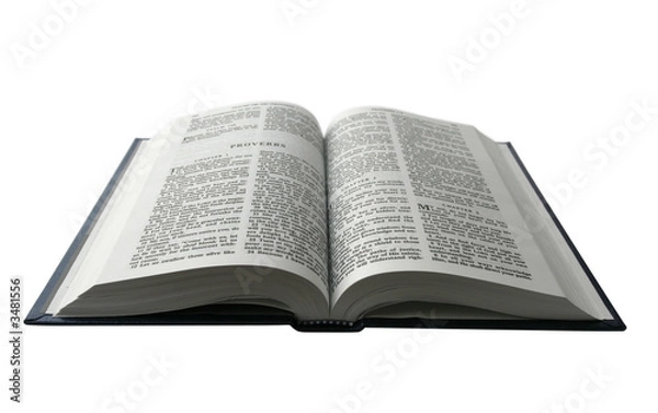 Obraz opened bible
