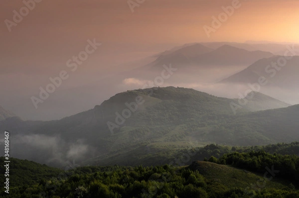 Obraz beautiful sunset