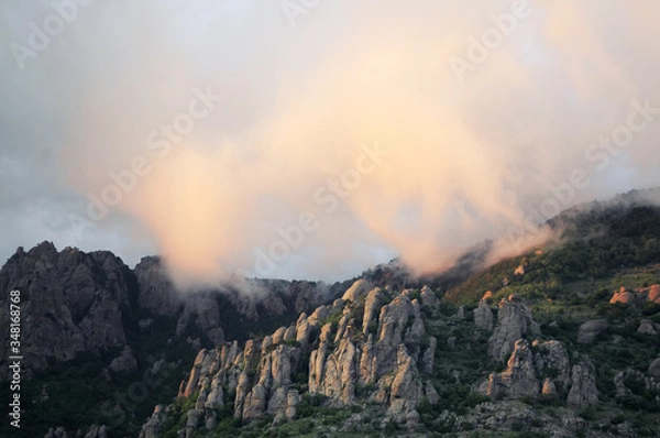 Obraz Mountains burn