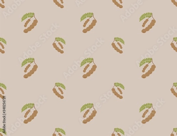 Fototapeta background pattern tamarind brown color