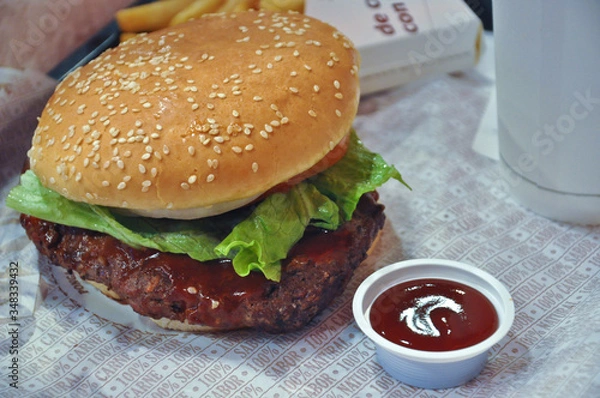 Obraz Hamburger  in Cartagena de Indias