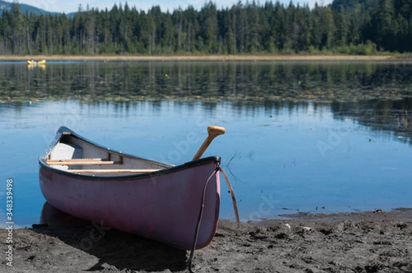 Obraz canoe on lake