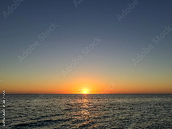 Obraz sunset over the sea