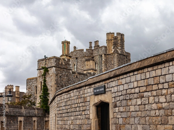 Obraz old castle ruins