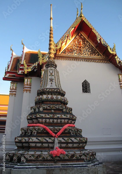 Obraz buddhist temple in thailand