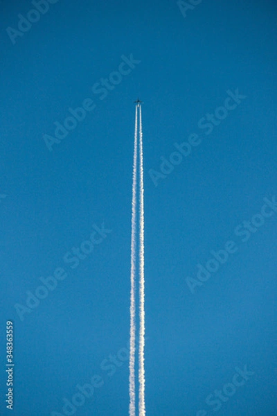 Obraz blue sky background