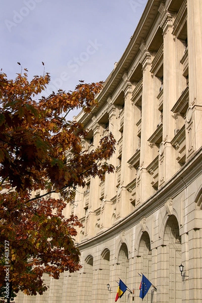 Obraz building in autumn