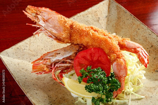 Fototapeta エビフライ