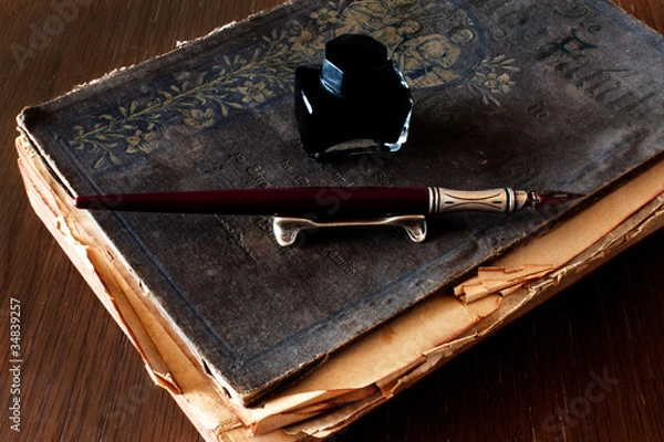 Obraz Schreibutensilien