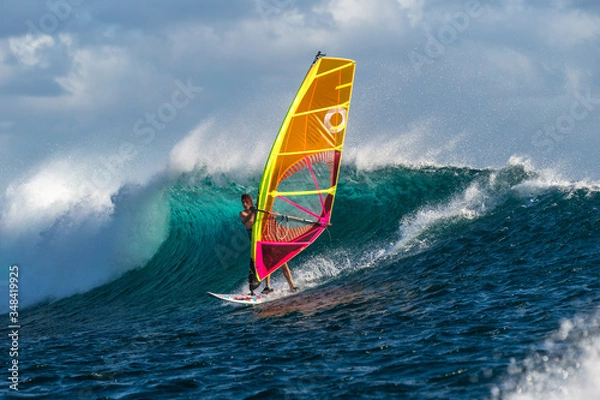 Obraz Windsurfing in Mauritius