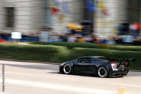 Fototapeta speed monster