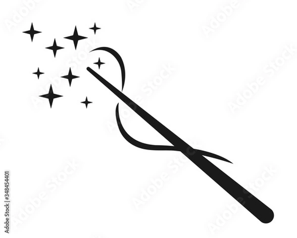 Obraz Magic wand icon