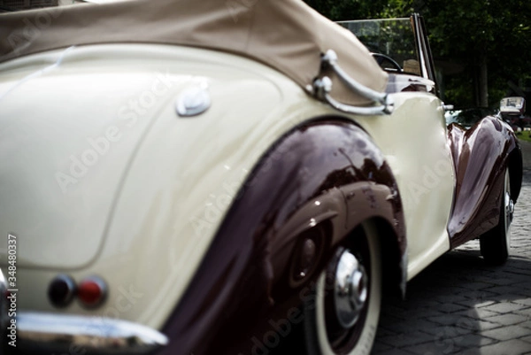 Fototapeta classic car front