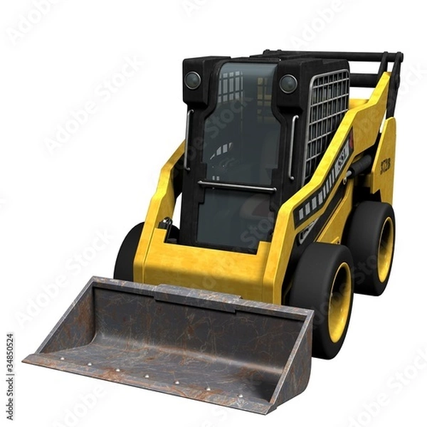 Fototapeta Skid Steer Loader