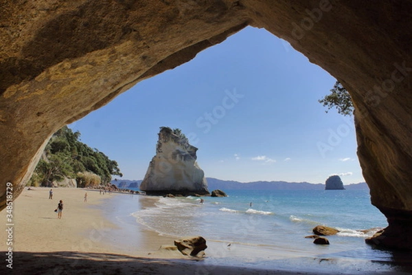 Obraz Cathedral Cove NZ