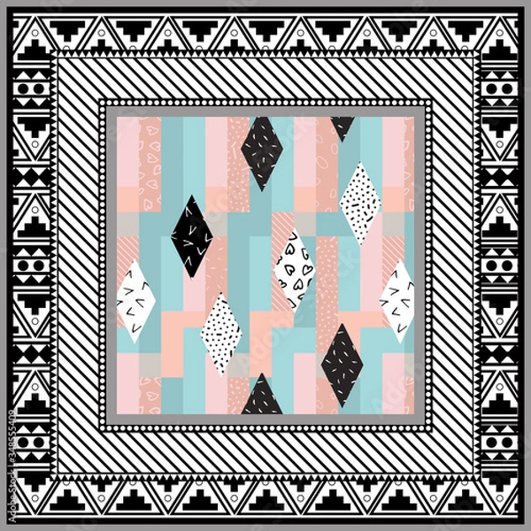 Obraz scarf abstract background