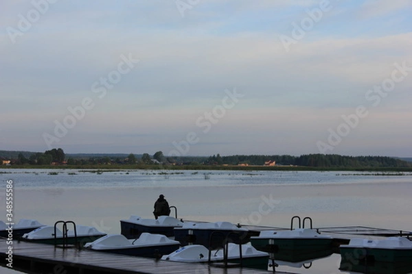 Fototapeta river Kama