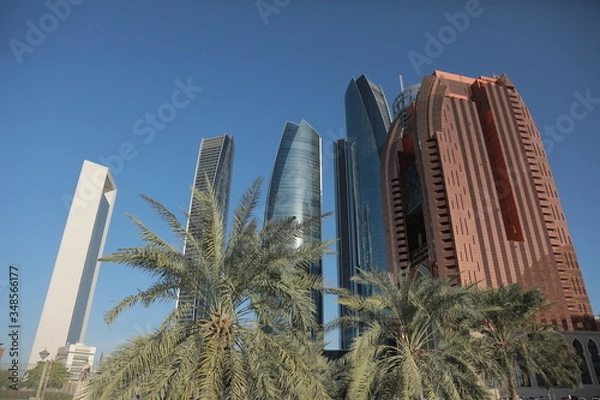 Obraz Skyline Abu Dhabi