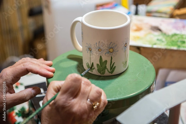 Obraz painting ceramics