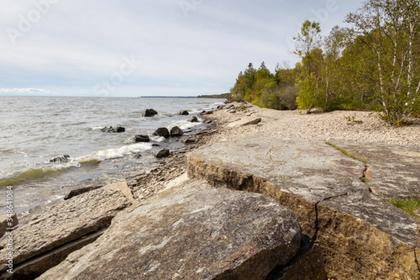 Obraz A Beach on a Sunny Day