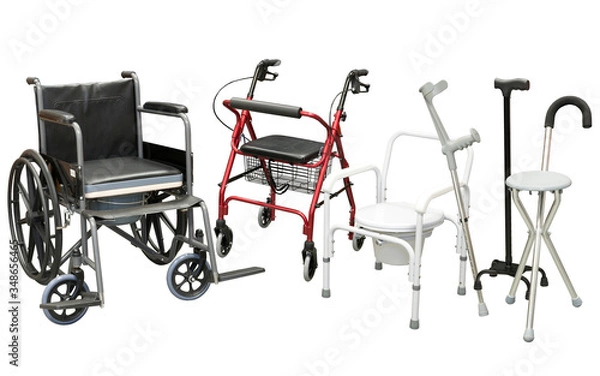 Obraz Disabled equipment. 