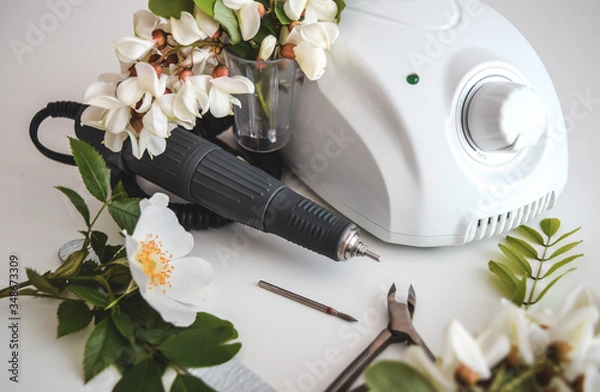 Obraz manicure device nail care