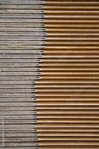 Obraz gestapelte Kartonagen