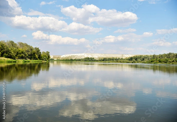Obraz lake and sky