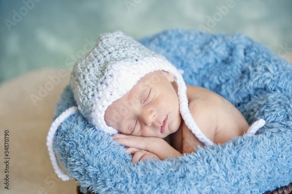 Obraz Sleeping Baby Boy