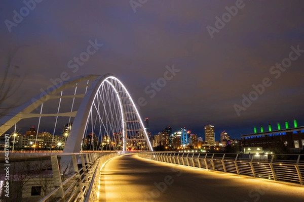 Obraz Edmonton Bridge at Night 2