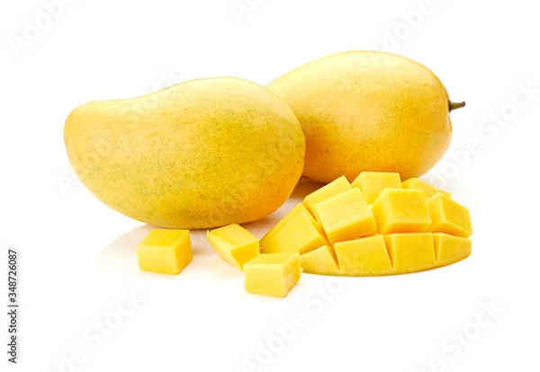 Obraz Mango Isolated on White Background