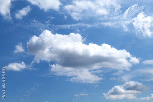 Obraz Blue sky and clouds