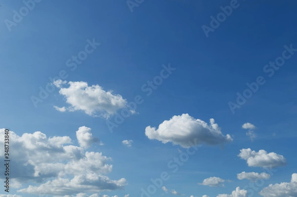 Obraz Blue sky and clouds