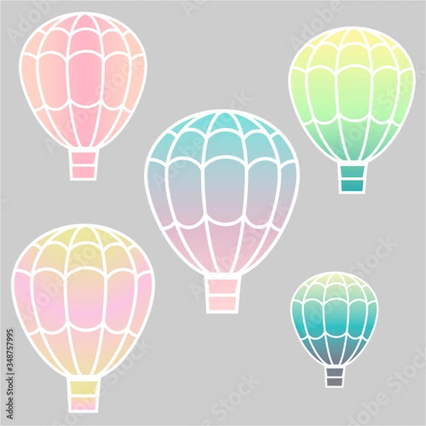 Obraz hot air balloons