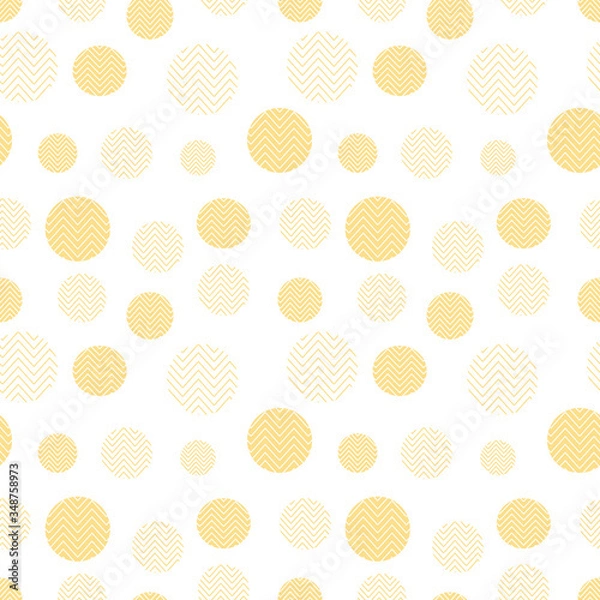 Obraz seamless pattern with yellow flowers