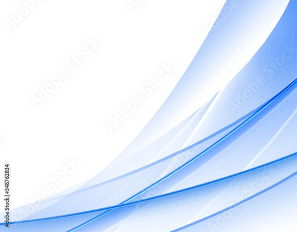 Fototapeta 曲線　図形　抽象的　アブストラクト　曲線模様　ウェーブ　抽象背景