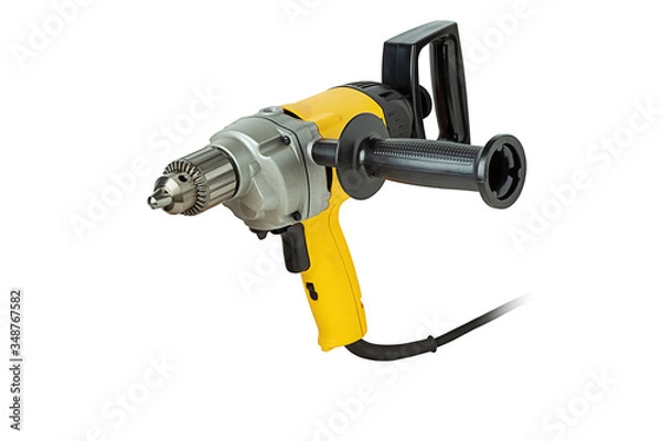 Fototapeta professional electric drill mixer,